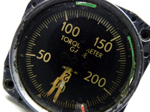 Torquemeter Gage / Indicator, Dual Engine, C-119 Boxcar 0-250 PSI