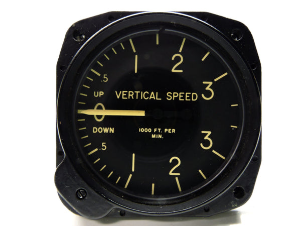 Rate of Climb/Vertical Air Speed Indicator 0-3000 Ft/Min Aerosonic RC-30-V HH-3F
