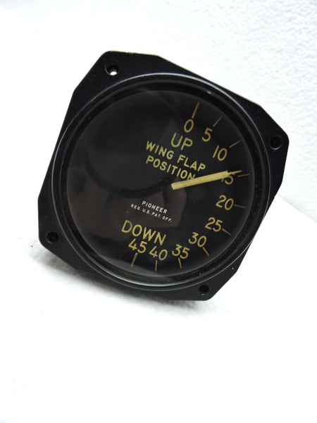 Flap Position Indicator, 0-45 Degrees, Bendix Type 200000-11B-4