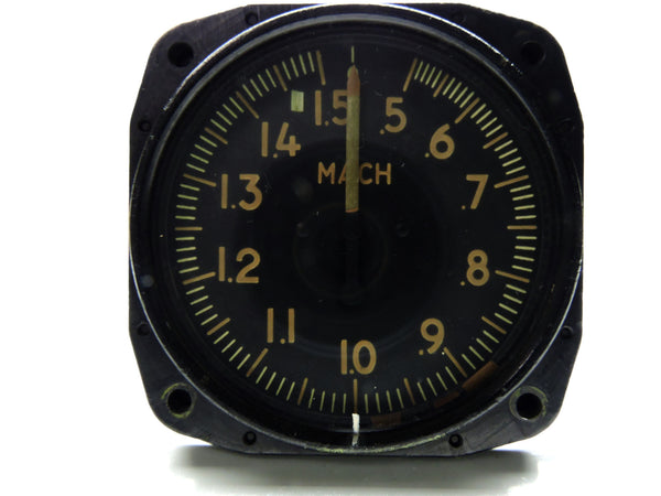Mach Speed Indicator / Machmeter, CF-100 Canuck, CL-13 Sabrejet, RCAF