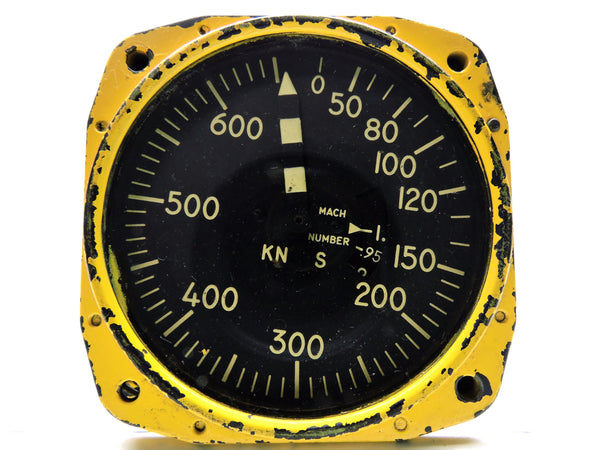 Airspeed / Machspeed Indicator Kollsman AN5863T4 F4U-5N Corsair