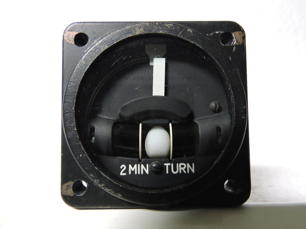 Turn and Slip Indicator 2 Minute Turn, Type MD-4A, MIL-I-7627A