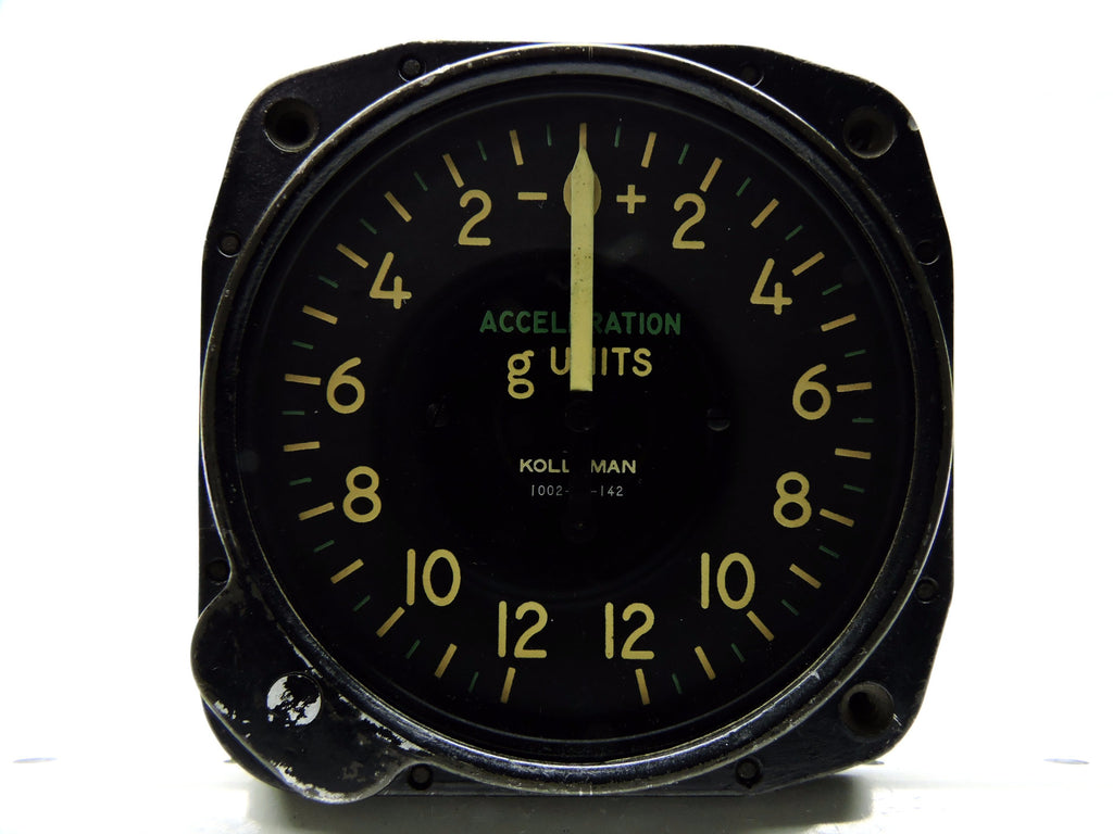 Accelerometer, G-Meter, US Navy, Kollsman 1002-02-142