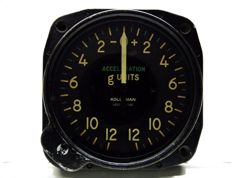 Beschleunigungsmesser, G-Meter, US Navy, Kollsman 1002-02-142