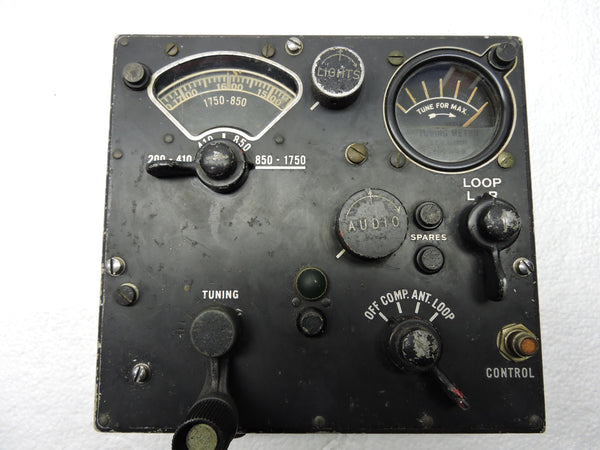 Control Unit, BC-434-A, of SCR-269 Automatic Radio Compass, B-17, B-24, B-29