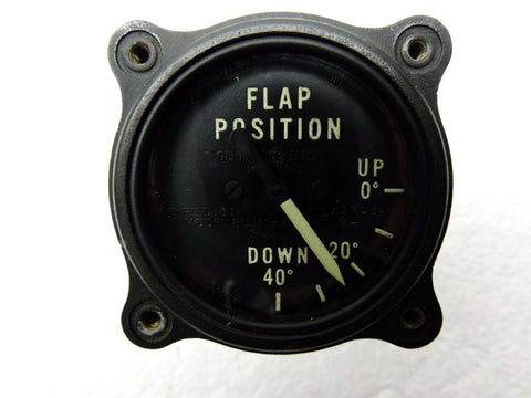 Flap Position Indicator B-24 Liberator, PB4Y Privateer, WWII GE DJ11