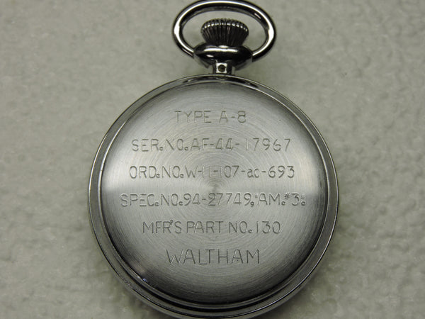 Stopwatch, Type A-8, Navigation Watch for Ground Speed 1944 "Jitterburg"