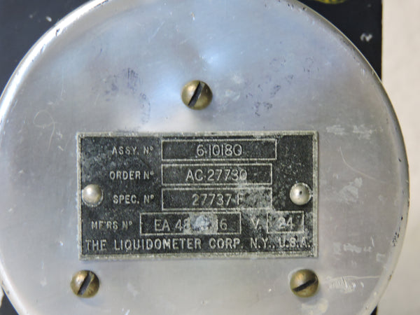 Oil Quantity Indicator, 4 Tank, Liquidometer, EA-48-16 B-29