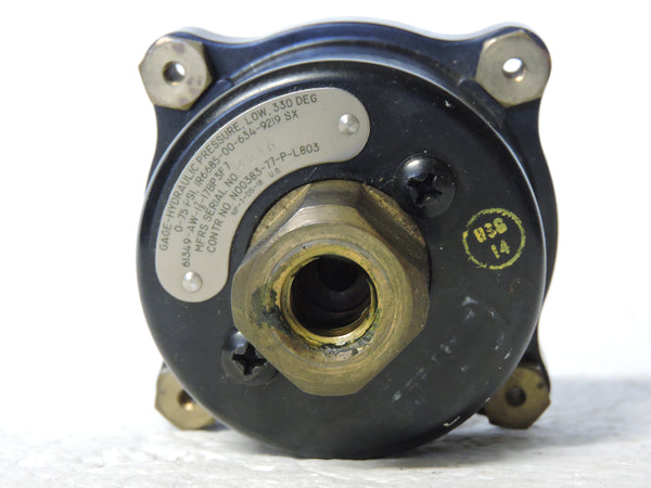 Hydraulic Pressure Gauge, 75 PSI