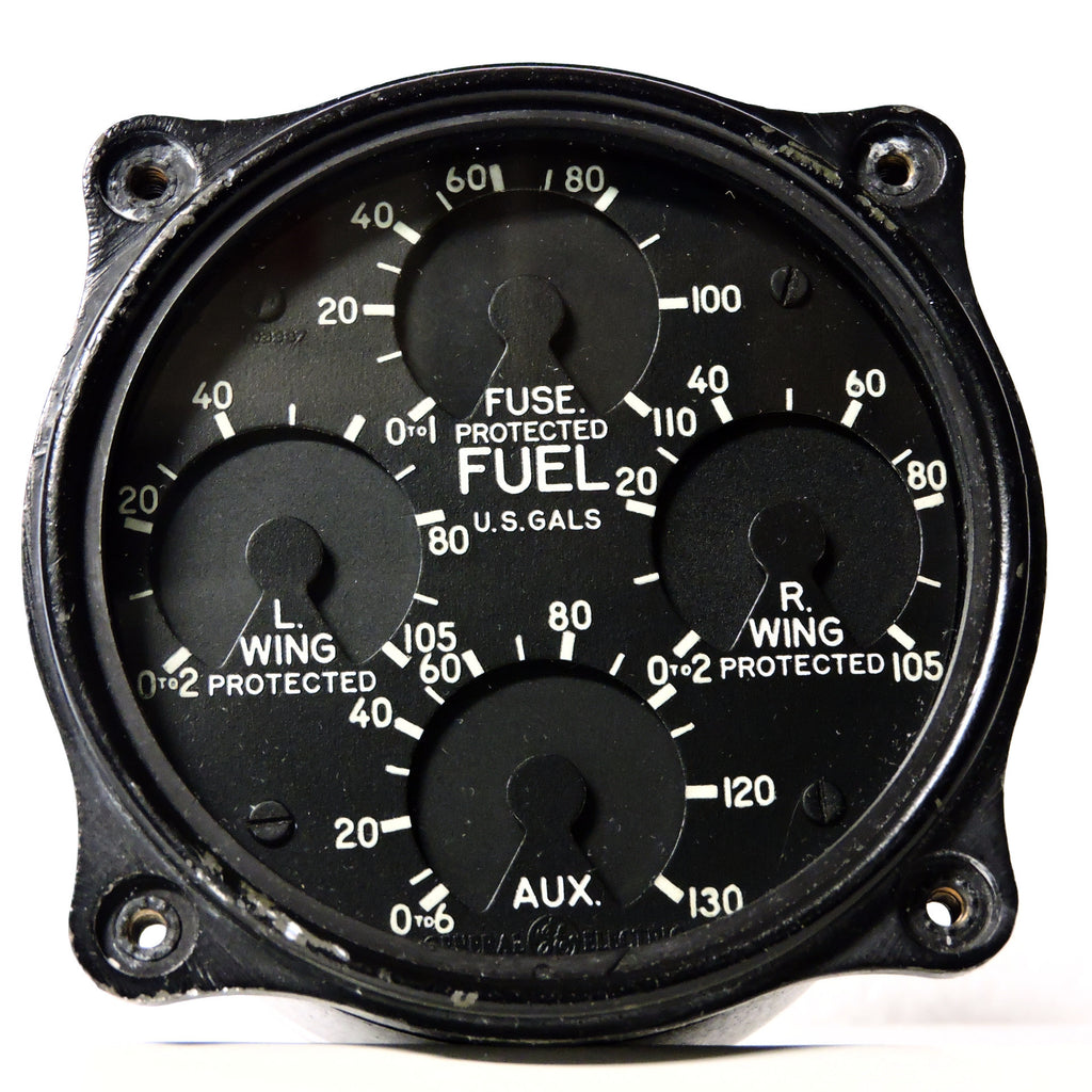 Fuel Quantity Indicator, SB2C Helldiver, US Navy, WWII, Model 8DJ-4