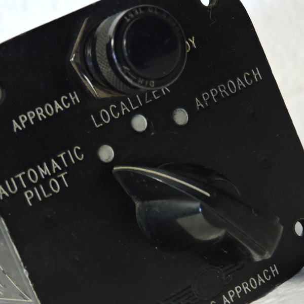 Autopilot Selector Switch Panel Type N-1, USAF E-4 System,, C-130, 658421