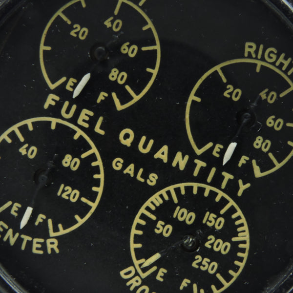 Fuel Quantity Indicator, TBM Avenger, 4 Tank, Liquidometer EA-140-4