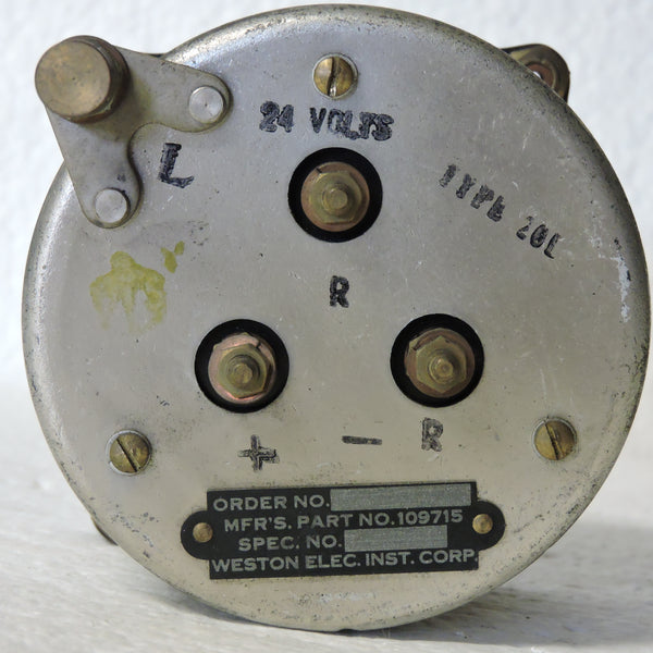 Free Air Temperature Indicator, Type C-8 US Army Air Corps Weston 728 T-20