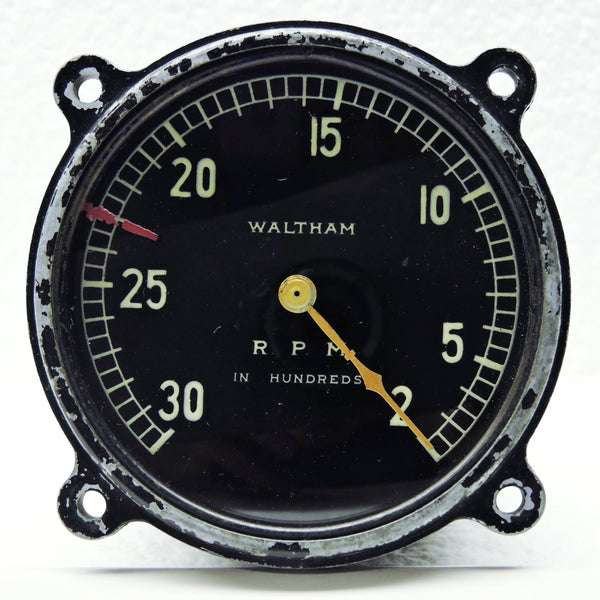 Tachometer, Magnetic, Waltham, 200-3,000 RPM ca 1930's