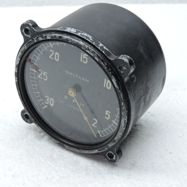 Tachometer, magnetisch, Waltham, 200–3.000 U/min, ca. 1930er Jahre