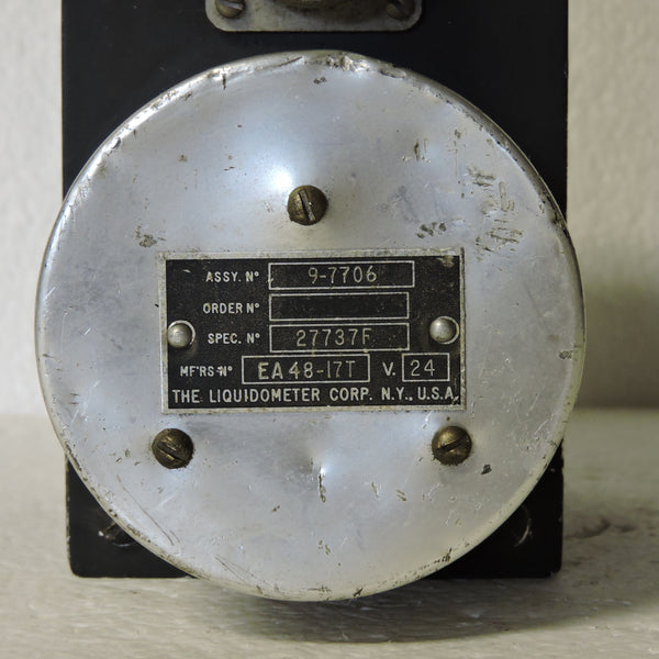 Fuel Quantity Indicator, 4 Tank, Liquidometer, EA-48-17, B-29 Superfortress