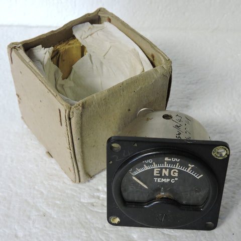 Engine Temperature Indicator, 0-350deg C, Mk I, 6A/620 RAF Air Ministry