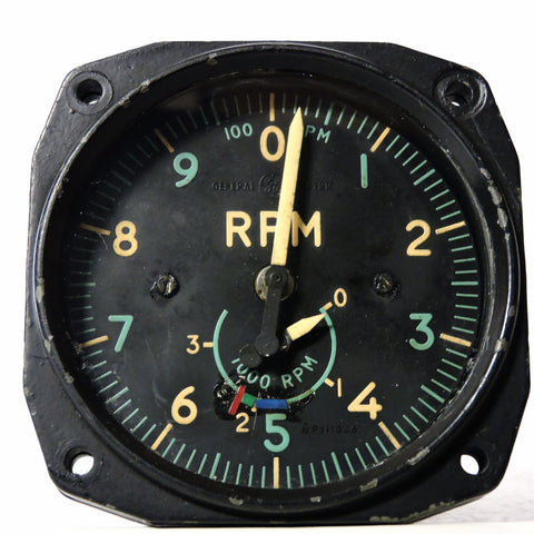 Tachometer, Electric, US Navy, R-88-I 2385-100 F4U Corsair