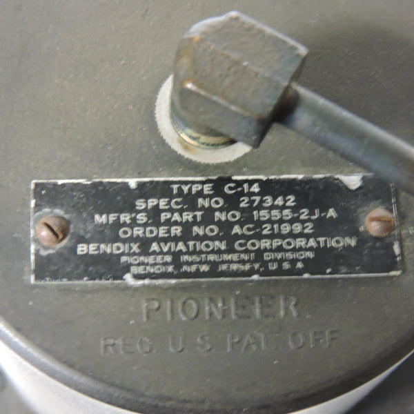 Altimeter, Sensitive, Type C-14, 35,000 ft, Air Corps US Army WWII B-17, B-24, P-38, P-51