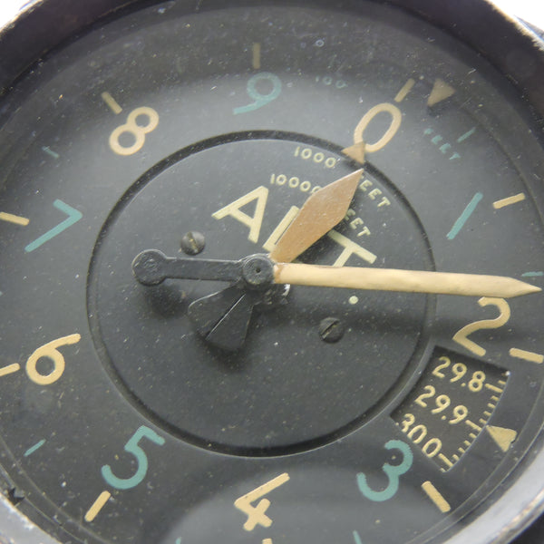 Altimeter, Sensitive, Type C-13, 35,000 ft, US Navy WWII 671K-05