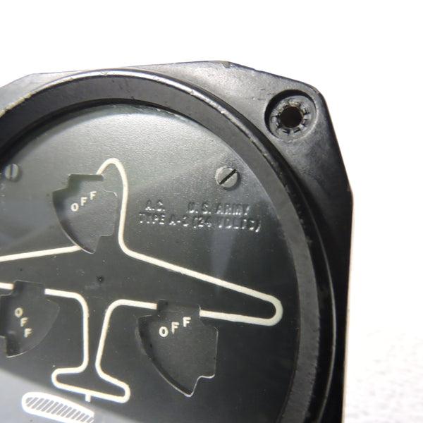 Wheel and Flap Position Indicator, Type A-3 1942 Air Corps US Army