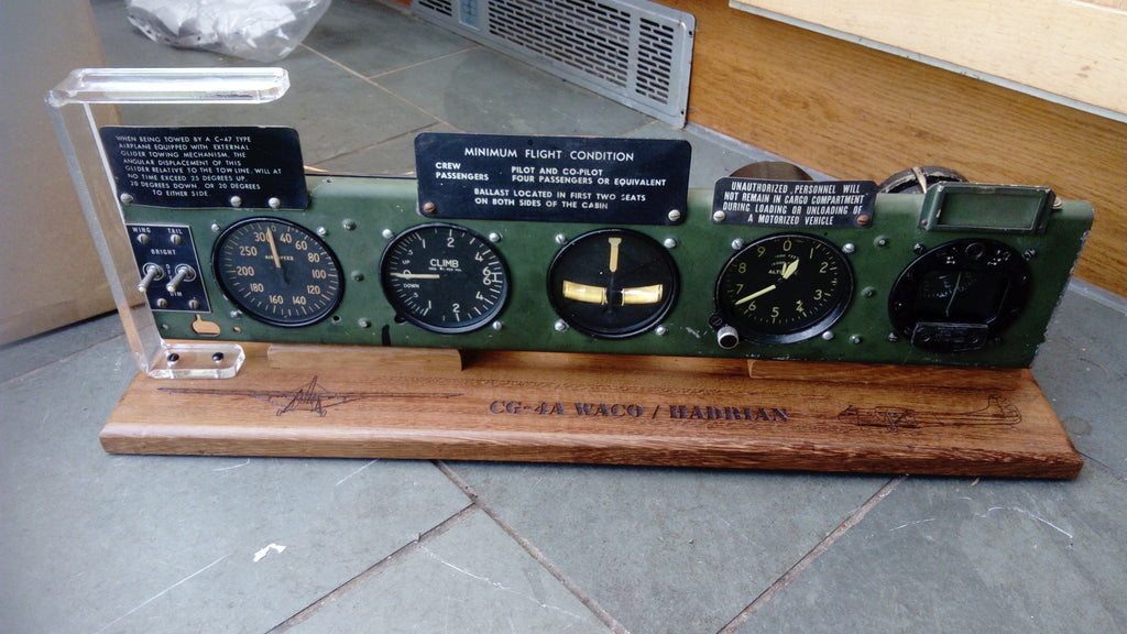 Waco CG-4 Hadrian Glider Instrument Panel