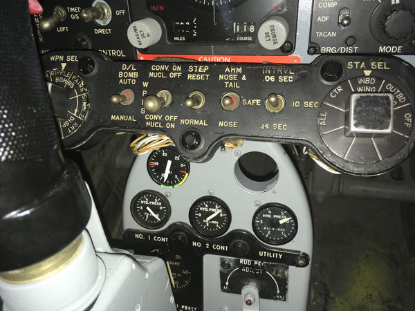 F 4j Cockpit Rear F-4J Phantom II Cockpit Section – AeroAntique