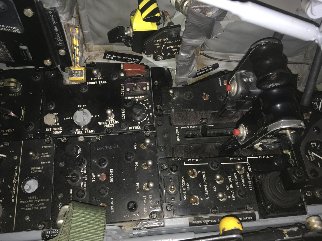 F 4j Cockpit Rear F-4J Phantom II Cockpit Section – AeroAntique