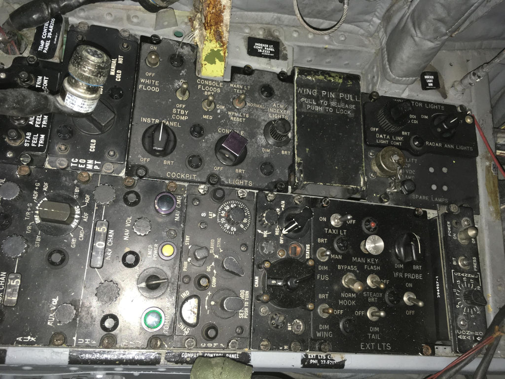 F 4j Cockpit Rear F-4J Phantom II Cockpit Section – AeroAntique