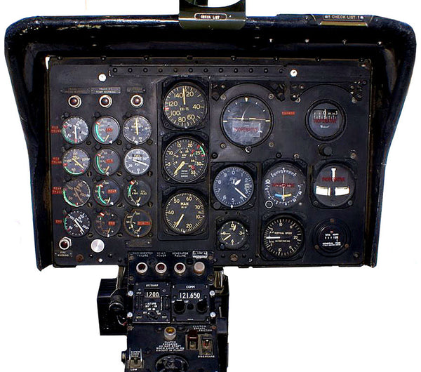 Hubschrauber Dual Tachometer Kollsman 981BX-8-023 H-21 Piasecki