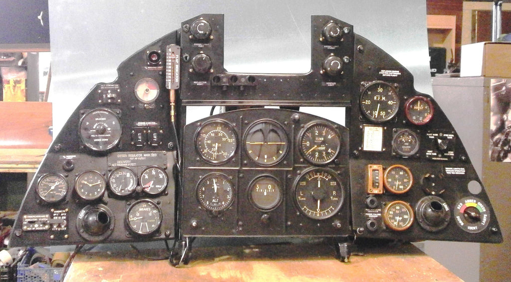 Hawker Typhoon 1B "Car Door" Variant Instrument Panel