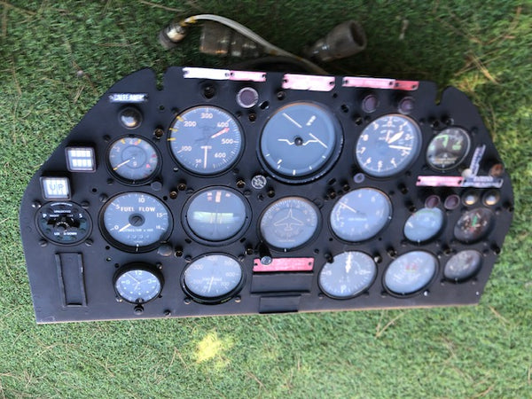 Hispano Aviation H.A. 220 Súper Saeta Instrument Panel