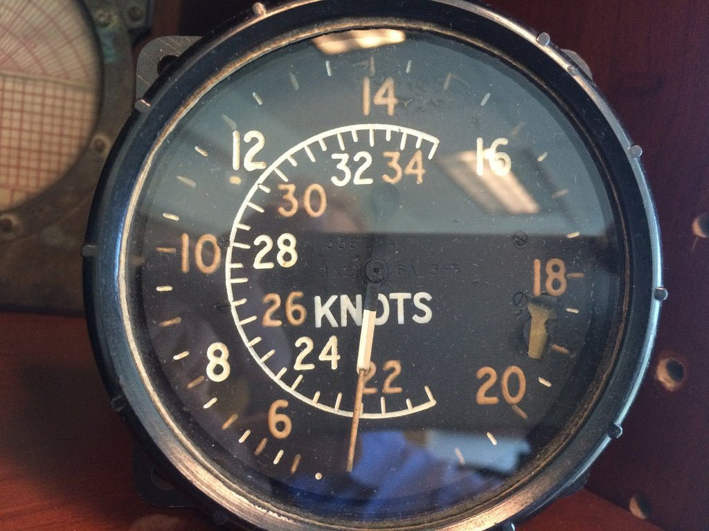 Airspeed Indicator, 350 Knots, British Royal Air Force