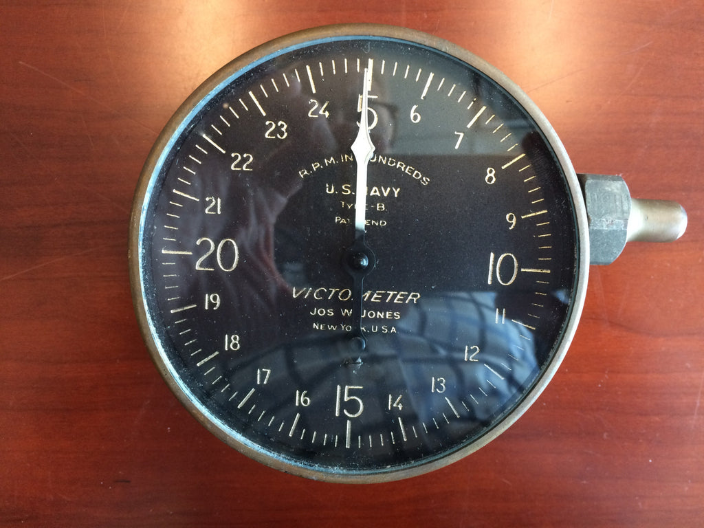Tachometer, Victometer Centrifugal, Type B, US Navy 1920s