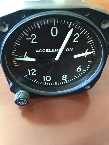 Accelerometer, G-Meter, AN-5745, Type B-3 WWII B-17, B-24, B-25
