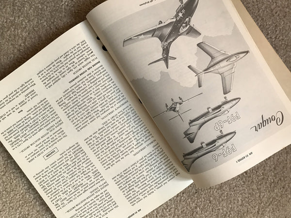 F9F Cougar Flight Manual, US Navy, AN 01-85FGD-1, 1954