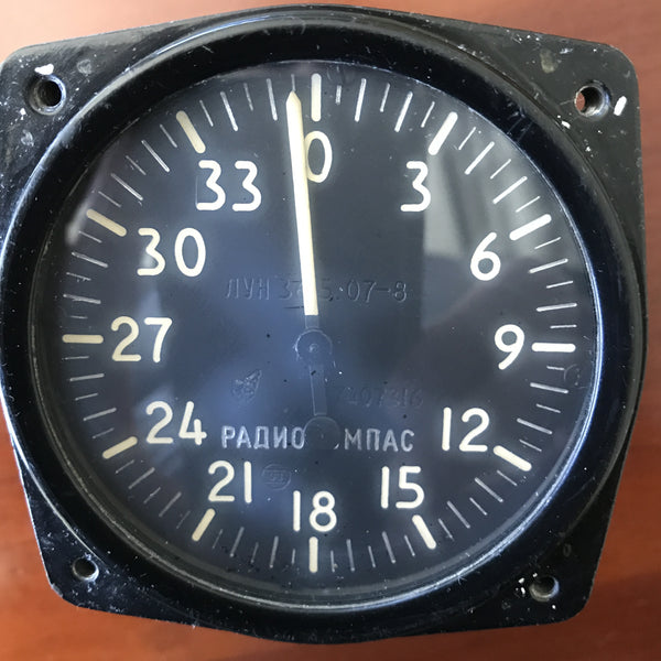 Radio Compass Indicator, USSR, MiG 15, MiG 17