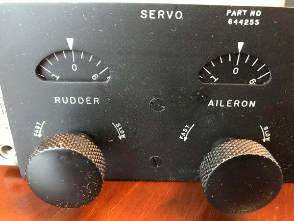 Autopilot Speed Control Panel for A-3, A-3A, A-4, and Mark 3, 3A, 4, 644255, New Old Stock