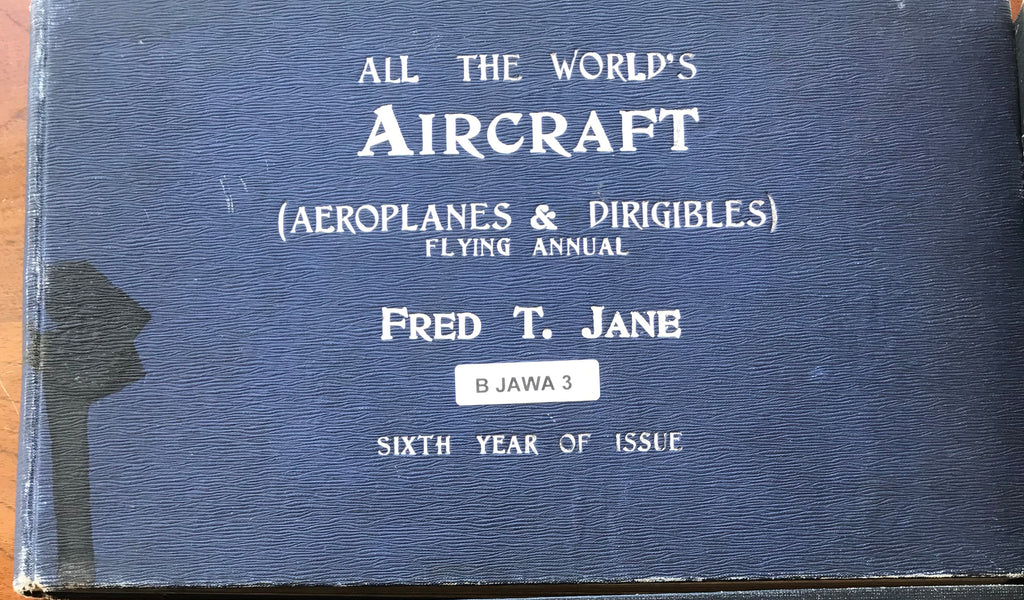 JANES Alle Luftschiffe der Welt (Flugzeuge), Original Sechste Ausgabe 1915