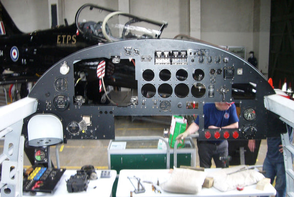 Lancaster-Cockpit-Sektion