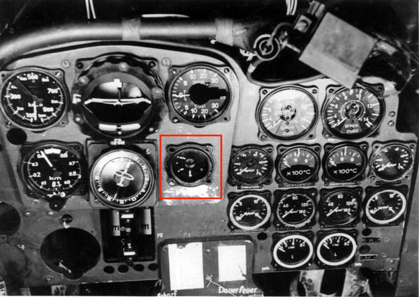 Radio Navigation Indicator Anzeigegerät AFN2 Ln 27002 Luftwaffe