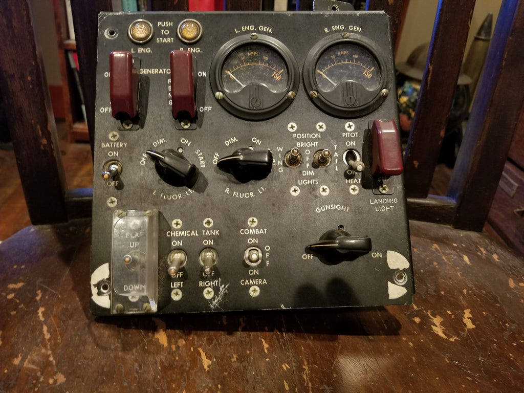 Bell P-59 Airacomet Ignition Control Panel