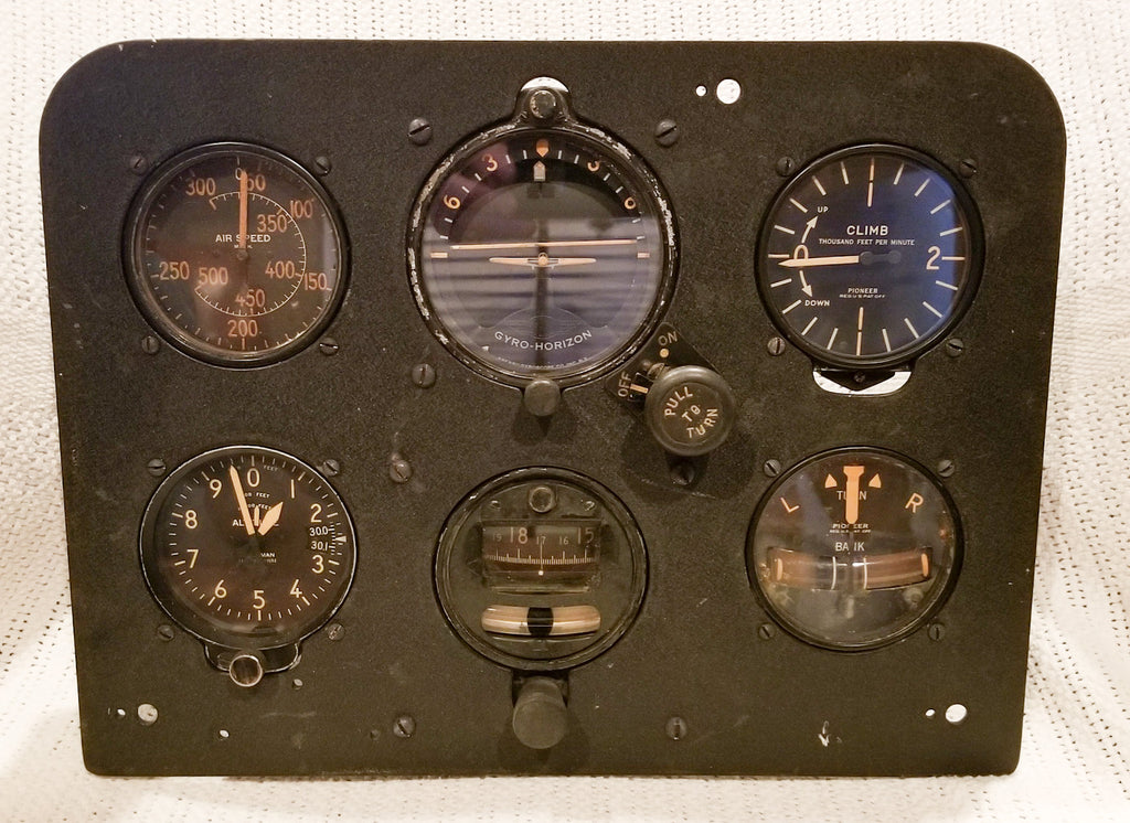 Bristol Bolingbroke Blind Flying Panel RCAF
