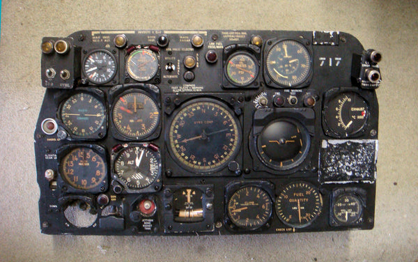 Sabre 6 Fighter Instrument Panel RCAF #23717