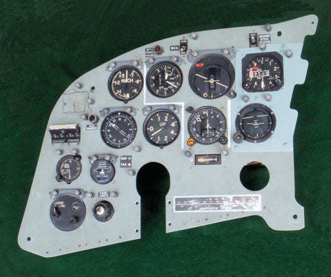 Victor K.2 Bomber, Tanker-Version, Instrumententafel