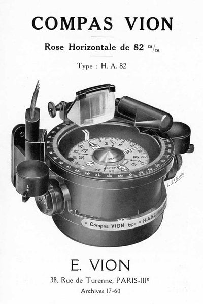 Compass, Navigational, Armée de l'Air, Vion Type HA 82